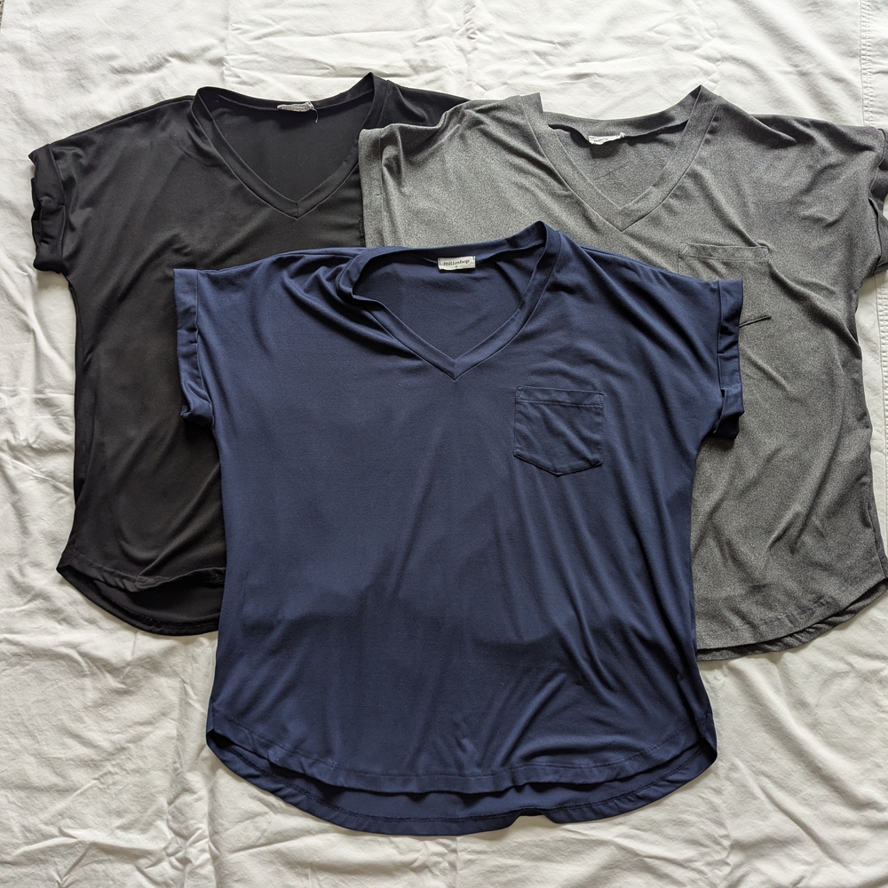 Set of 3 Pinkblush Tops